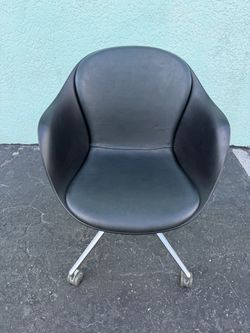 BoConcept Adelaide Leather Office Chair – Henrik Pedersen – Danish Modern