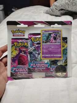 Fusion strike 3 pack blister factory sealed