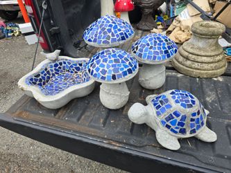 Mosaic Garden Statue Bundle