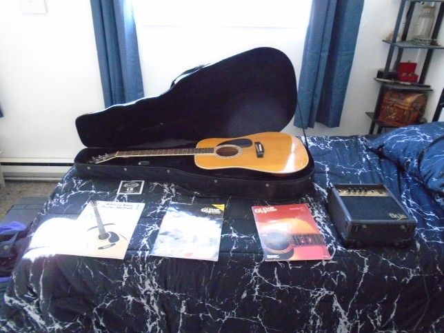Esteban American Legacy Electric Acoustic Guitar+Accessories