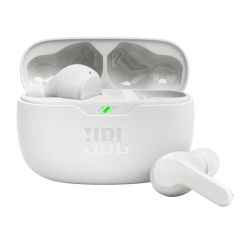 JBL - Vibe Beam True Wireless Headphones - White