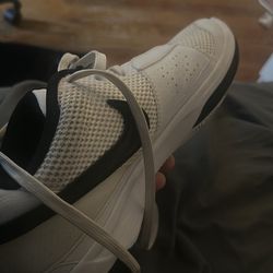 Nike Mens Ja 1 White/Black Basketball Shoes Size 10.