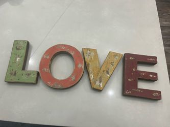 Wooden Lettets