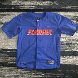 Kids Nike Florida Gators Baseball Jersey Size Medium