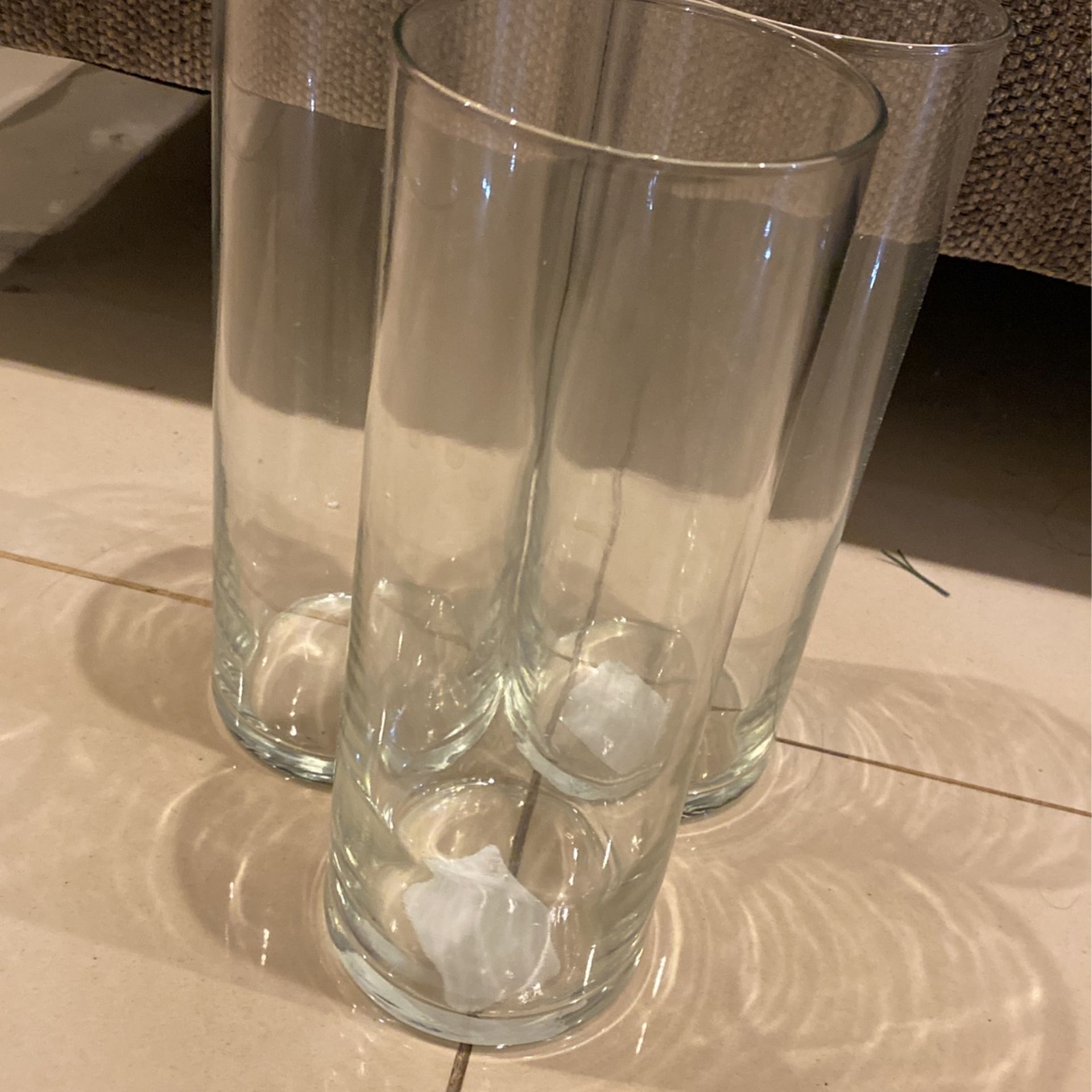 21 Hurricane Vases 9inch