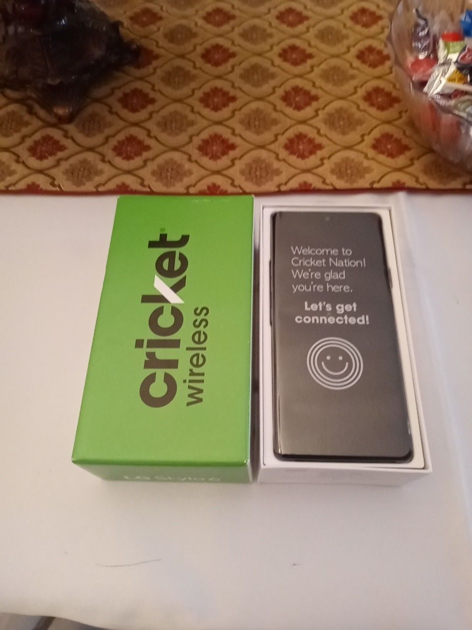 Lg stylo 6. 64 gigs. Bran new in the box