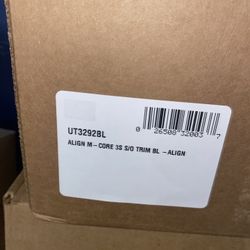 Moen UT3292BL Align M-CORE 3-Series 1-Handle Shower Trim Kit, Valve Required