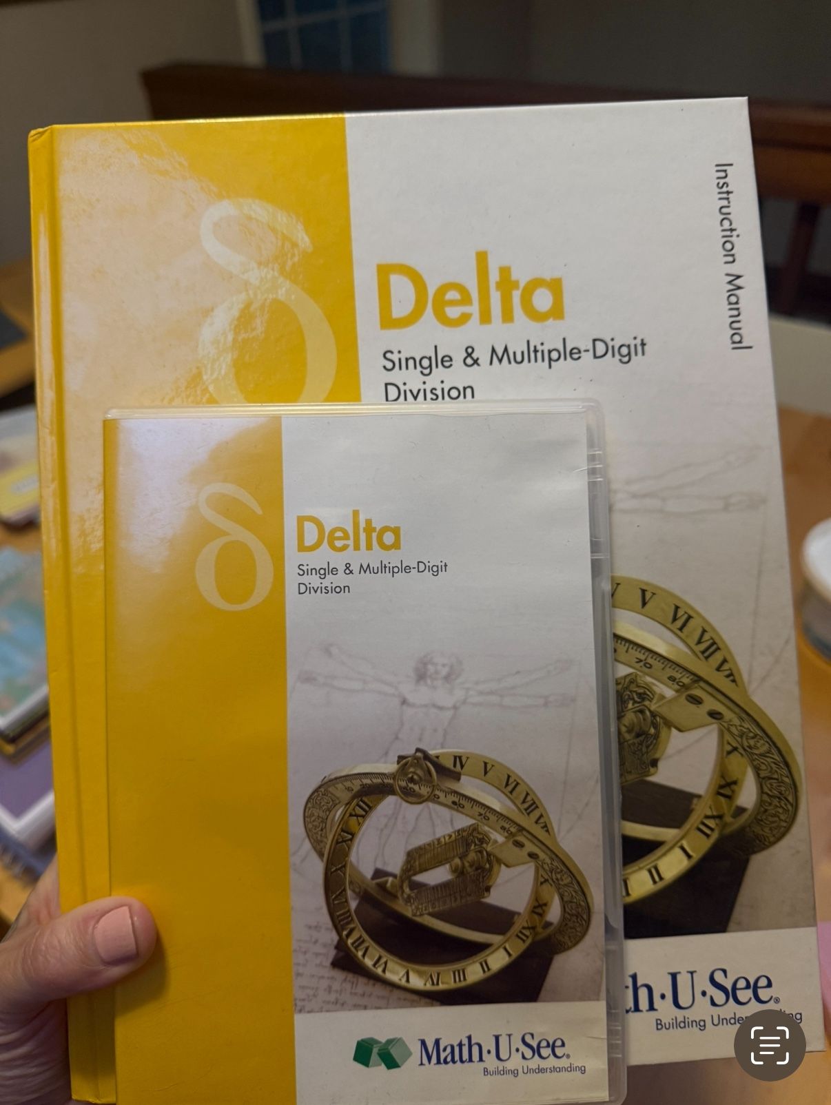 Math U See - Delta Instruction Manual + DVD