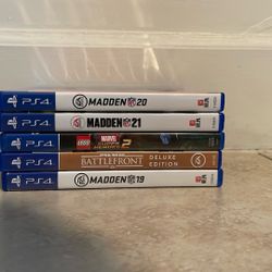 PS4 Games $10 Each PERFECT CONDITION