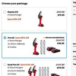 NEW - Electric Chain Saw