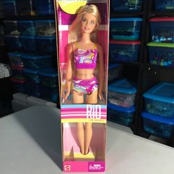 Barbie Rio De Janeiro Doll - Pink Swimsuit 2002 New #56880 Mattel