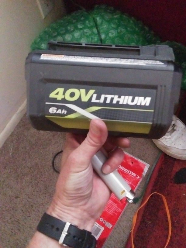 Ryobi 6amp 40 V Battery