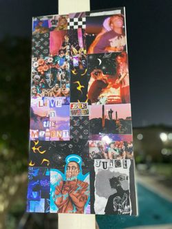 LEGENDS NEVER DIE custom collage