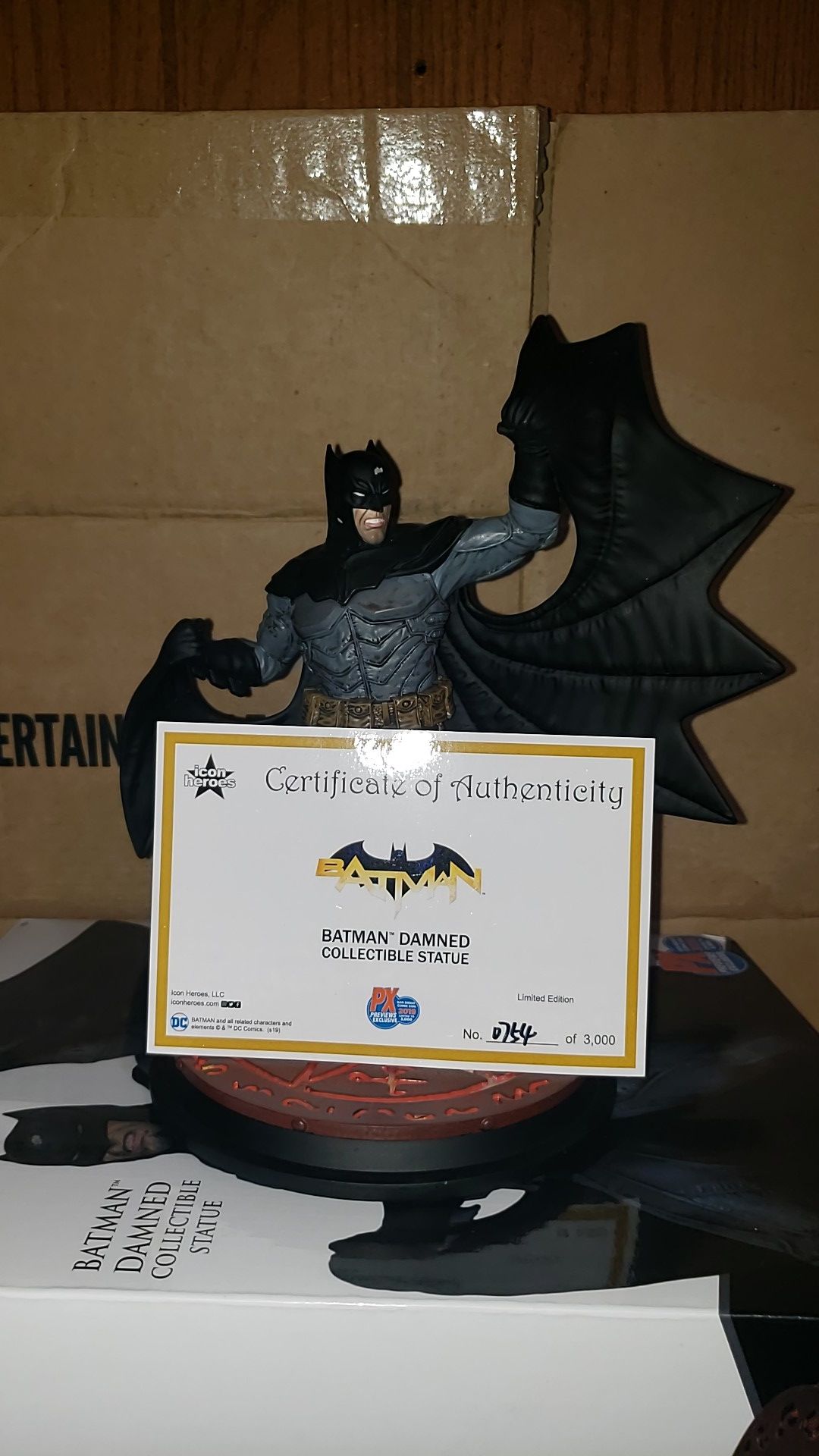 Batman Damned Collectible Statue - PX Previews Exclusive San Diego Comic Con 2019 Limited Edition