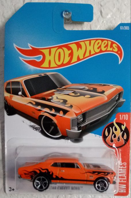 Hot Wheels 68 Chevy nova.