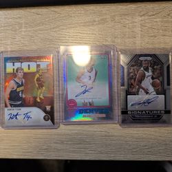 Nuggets Autograph Prizm Topps Cards