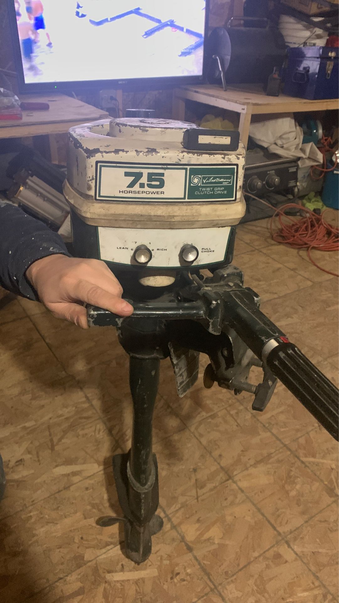 Vintage ted Williams boat motor