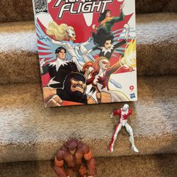 Marvel Legends Alpha Flight Box Set W/Guardian And BAF. Sasquatch 