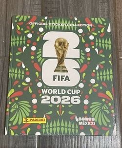2026 FIFA Mexico World cup sticker book!  No stickers