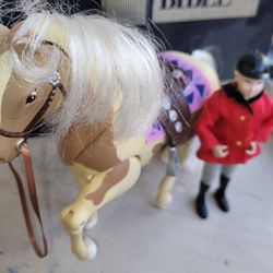 Vintage Horse And Rider