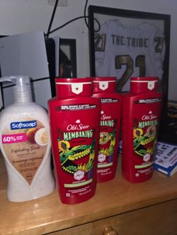 Old spice body and fave wash