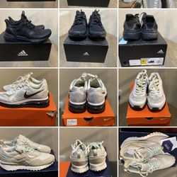 Exclusive Collection: Brand-New & Gently Used Nike and Adidas Sneakers - Grab Yours Now!