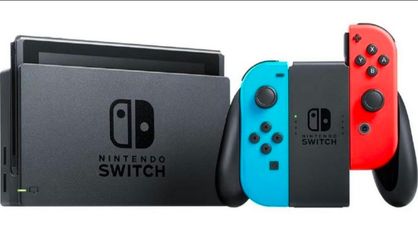 Nintendo switch with controller for trade