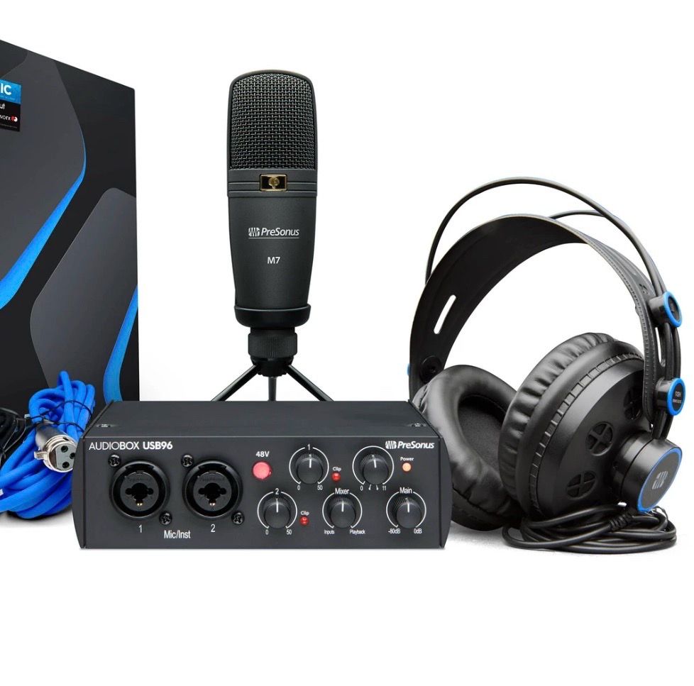 PreSonus Audiobox USB96 set up r