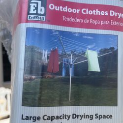 Outdoor heavy duty clothes dryer