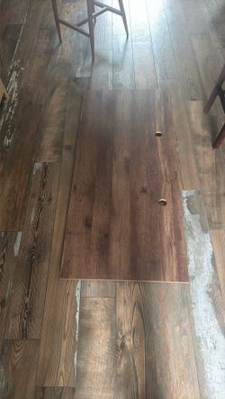 New Wood Top Counter Desk Vanity