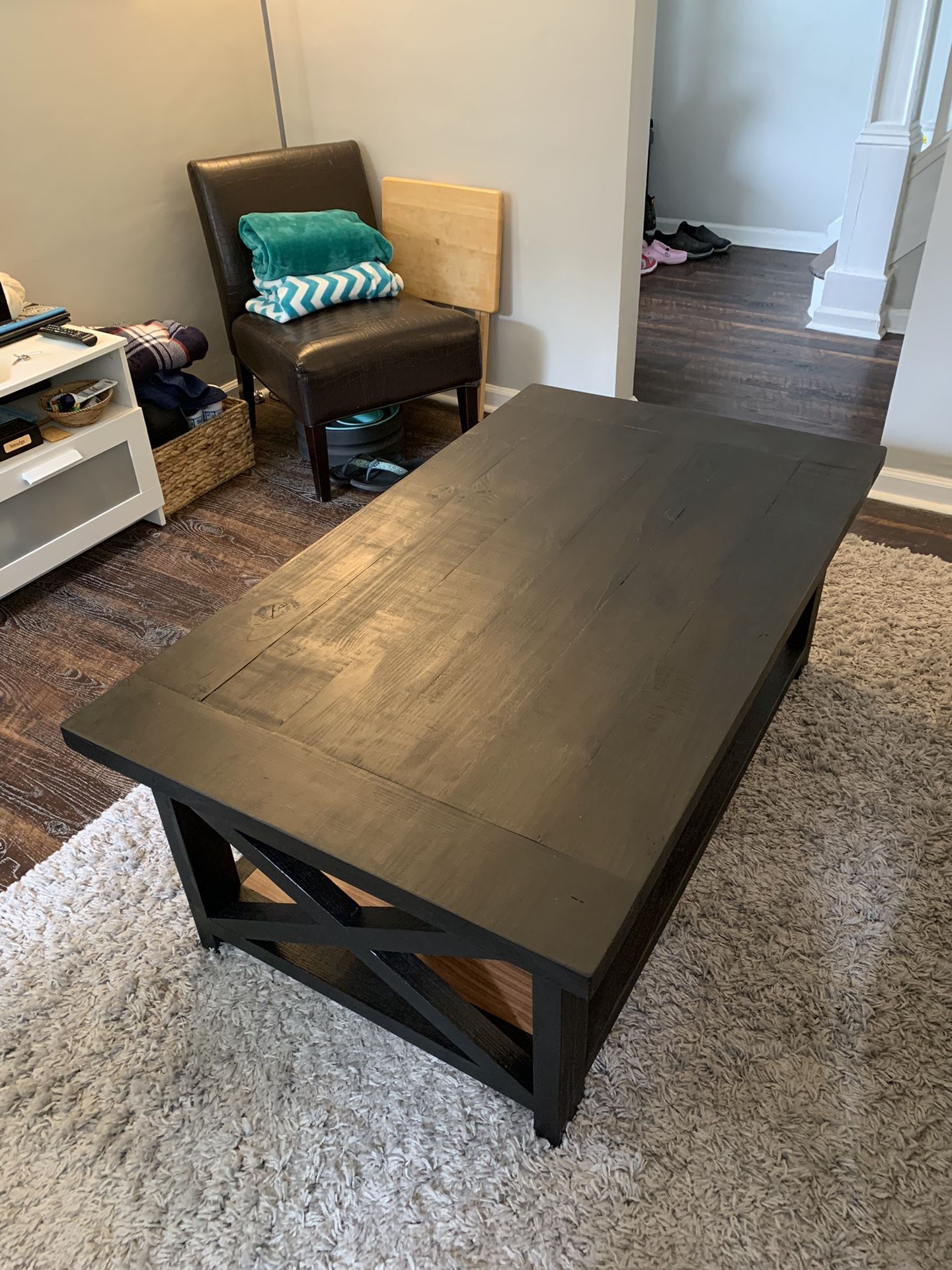 Concealed Coffee Table (with Hidden Drawer)
