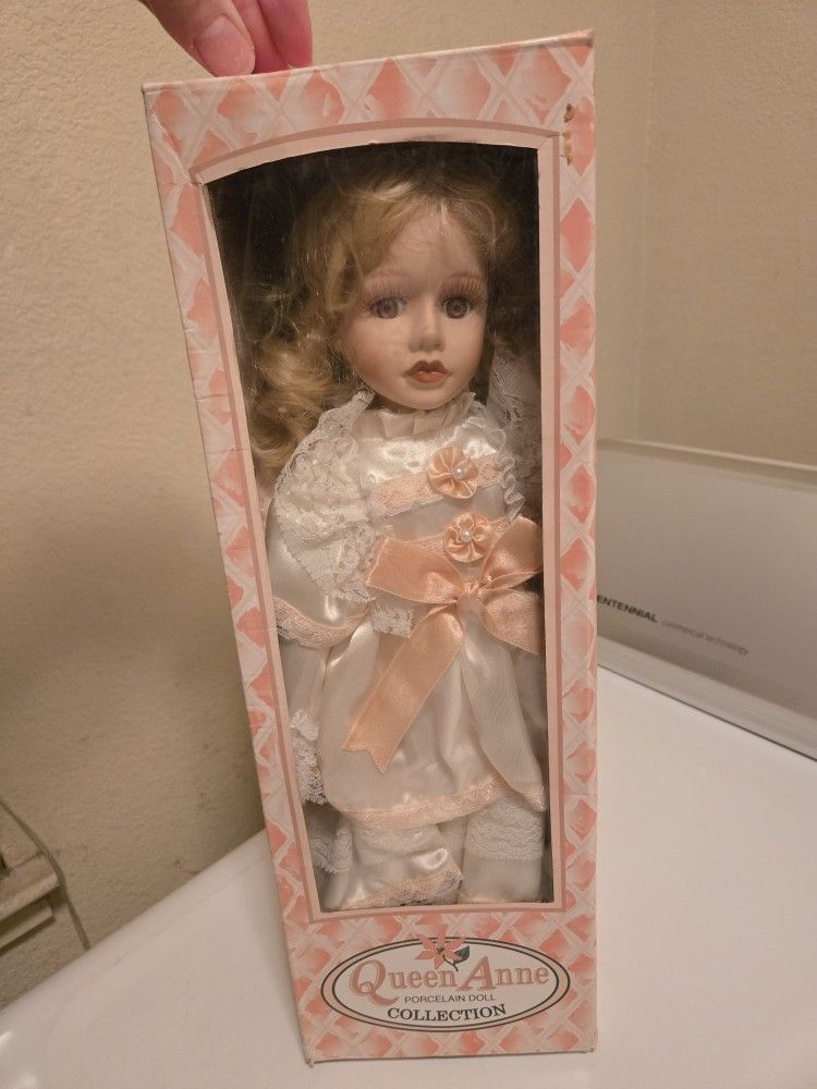 Queen Anne Porcelain Doll