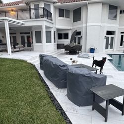 Custom Made Santino Outdoor Patio Furniture Cover. 