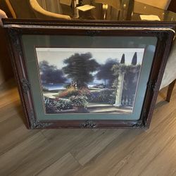Vintage Egidio Antonaccio Framed Print