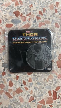 Thor Ragnarok Opening Night Fan Event Coin