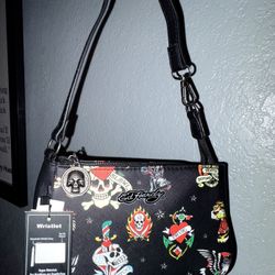 Ed Hardy Wristlet