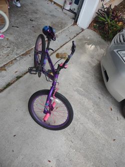 20' Little Girls Bike