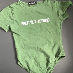 Pretty Little Thing Green Top