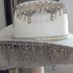 Sombrero Con Pedrería 