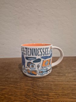 Collectible Starbucks Tennessee Coffee Mug 14oz