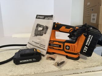 Worksite 20V Cordless Tire Inflator – New (No Charger)