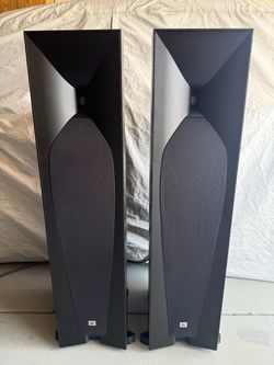 JBL Studio 580 200-Watt Floor Standing Speakers (Like New)
