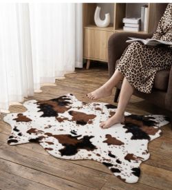 Cow Print Rug