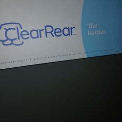 New sealed Bidet clear rear the buttler