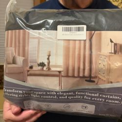 Window Curtain Panels Set