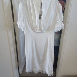 White Dress XL