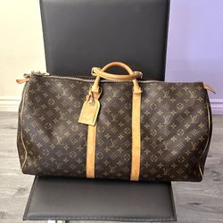 Louis Vuitton Keepall 55 Bag 
