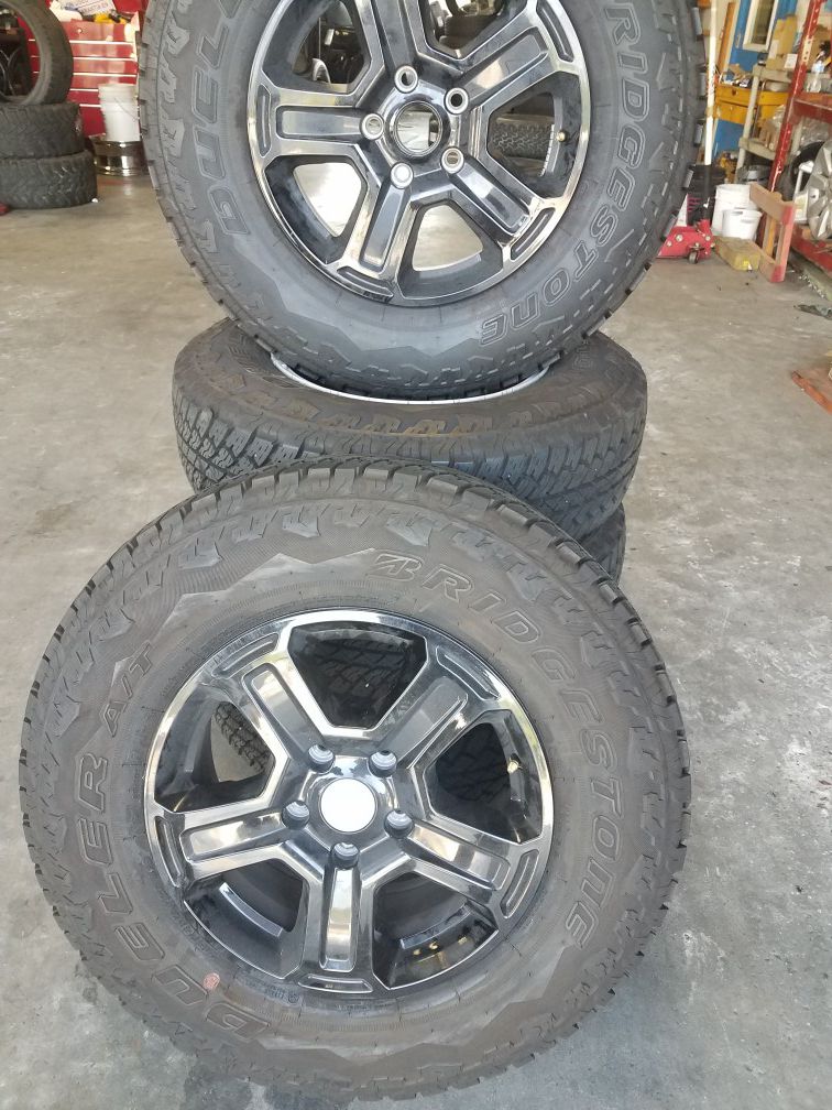 Jeep wrangler wheels