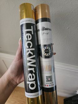 Chrome Teckwrap Permanent Vinyl