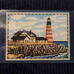 Glass Coastal Nautical Cutting board 11.5”x8”